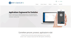Desktop Screenshot of evolutivo.it